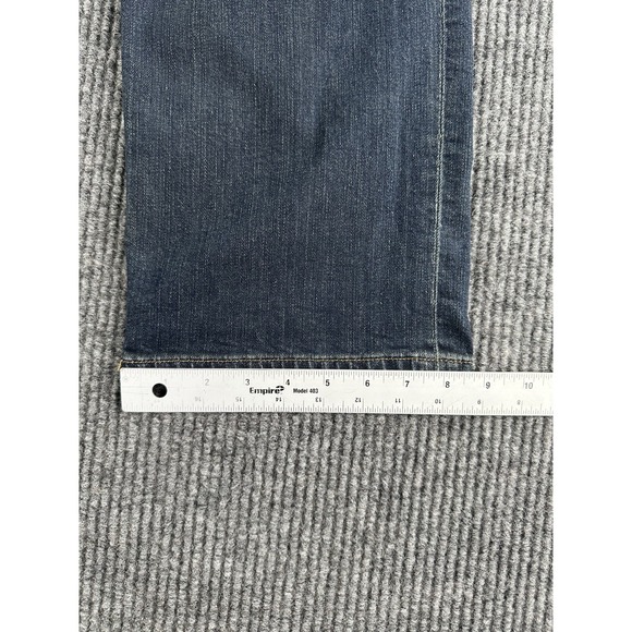 Lucky Brand Jeans Men 34x32 Blue 363 Straight Classic Dark Wash Stretch Denim - Picture 6 of 16